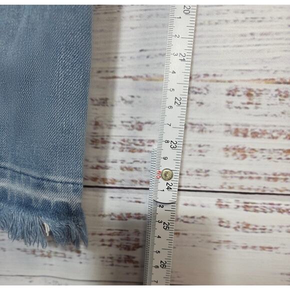 We The Free women's high rise raw hem jeans size 25 - Picture 9 of 9